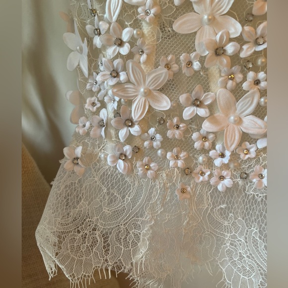 Gemy Maalouf brand new bridal top intricate detail work and gemstone - Picture 7 of 16